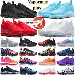 Tn Plus Running Shoes Men Women University Blue Triple Black White Shark Coquettish Purple Since 1972 Yolk Bubblegum Cherry Tns Mens Trainers Outdoor Sneakers T7