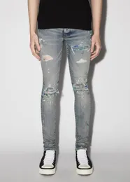 2023 spring new model luxury Mens distressed ripped skinny designer jeans ~ US SIZE 28-38 jeans ~ high quality slim motorcycle moto biker causal denim pants hip hop jeans
