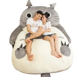 Dorimytrader Pop Anime Totoro Sovväska mjuk plysch stor tecknad säng tatami beanbag madrass barn och vuxna gåva dy61004227a