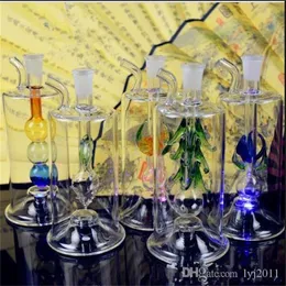 Nya flertyp Floral Glass Kolv Partihandel Glas Bongs Oil Burner Glass Water Pipes Oil Rigs R￶ker Rigs