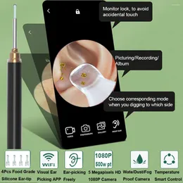 Home Otoscope Ear Pen Light Wifi Magnifier Cleaner With Smart Endoscope USB