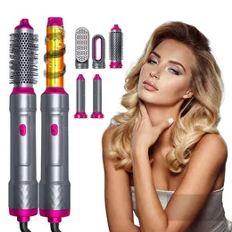 Electric Hair Dryer High Speed Hair Dryer 5 In 1 Hair Styler Professional Blow Dryer Hot Air Styling Comb Hair Blower Brush Electirc Curling Iron J230220