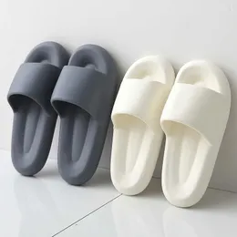 Slippers 2023 New Cloud Soft Slippers for Women Home Home Sliper Summer Beach Slies Ladies Flip Flops Sicky Sandals Z0220