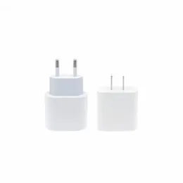 Type C Wall Charger PD 20W Fast Charging Travel Home Mobile Phone Power Adapter US Plug for Samsung Xiaomi Smartphone