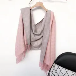 MODE Women's Cashmere Schal gedruckter Schal weicher Touch warmer Schal mit Etikettgröße 180x70 cm