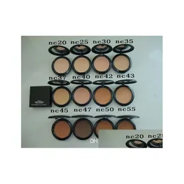 Face Powder Stu Diu Fix Powders Matte Pressed Compact Concealer Cosmetic Makeup Women Pro Foundation Sheer Finish Drop Delivery Heal Dhjtr