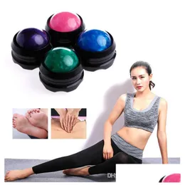 Back Massager Manual Masr Ball Roller Effektiv sm￤rtlindring Kroppshemligheter Relax Sjukv￥rd Mas Balls Drop Leverans Beauty DHY9B