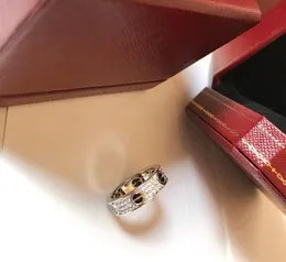 Роскошные кольца кольца S925 Серебряная серебряная любовь полнокачественное обручальное кольцо для влюбленных для любовников с подарками для женщин для женщин ювелирных изделий