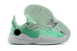 Other Sporting Goods PG5 Green Glow/Barely Green men basketball shoes 5s Internal air cushion breathable wear-resistant low-cut sports sneakers