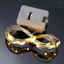 Saiten 0,5/1/2M LED-Lichterkette, schnell/langsam blinkend, konstant, Märchengeschenk, kleine Laterne, Geburtstagsfeier, Weihnachtsbaumdekoration