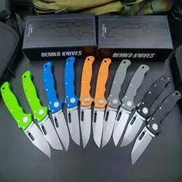 5 цветов Demko Knives Cold Steel Ad20 5 Shark Locking Cloning Knife D2 Blade G10 Ручка на открытом воздухе карман для кемпинга EDC Нож 297A