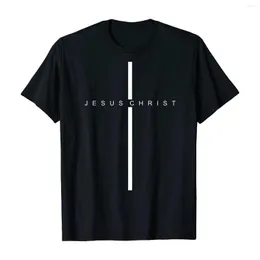 Мужские рубашки Иисус Христос Крест-Любовь Божье христианская церковь Дар вера футболка летняя хлопковая рубашка с коротким рукавом с коротким рубашкой S-3XL
