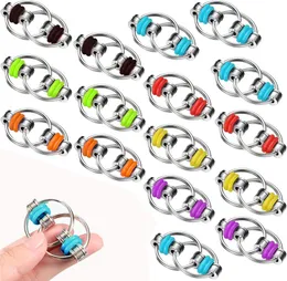 Creative Toys Fidget Bike Chain Metal Puzzle Fidgets Toy Pierścienie Autyzm Stress Relief Hands Zabawne zabawki dla dzieci 1673