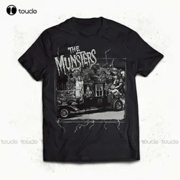 Camisetas masculinas Herman Munster The Munsters Tshirt Unisex Vintage Reimpressão de Cotton Teachershirts for Women Ald Aden Unisex XXS5XL Z0220