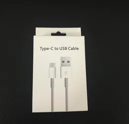 1M 3ft Micro V8 USB -kabel Typ C laddningskablar Datavladdningsledningsledning med detaljhandelsl￥da f￶r Samsung S6 S7 S8 S10 S21
