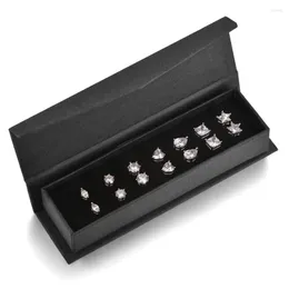 Saplama küpeleri kızlar için küçük set parti mücevherleri yüksek kaliteli yıldız kare kalp gözyaşı tasarımcısı cz taş kulüpler bijoux hediye