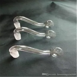 Pot transparent rose Bangs en verre en gros Tuyaux de brûleur à mazout Conduites d'eau Tuyaux en verre Plates-formes pétrolières Fumer,