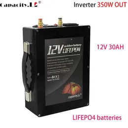 12V LIFEPO4 배터리 55AH 인버터 220V 12V30AH 리튬 철 포스페이트 리튬 배터리 팩 모터 실외 에너지