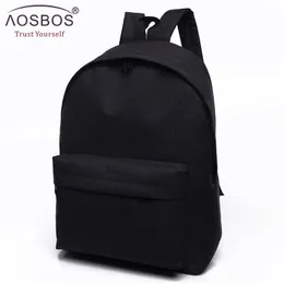 Bolsas de cintura homens homens homens da tela negra Backpack College Student Student para adolescentes Mochila Rucksack Daypack 230220