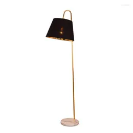 Floor Lamps Vintage Loft Led Lamp Design Cloth Lampshade Decorate Standing Living Room Bedroom Stand Light Fixtures