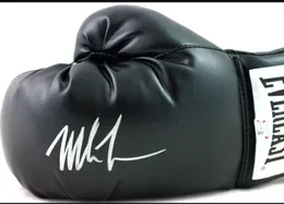 Tyson Miguel Cotto Mayweather Material Signerad autograf Signatur Autograferade autoboxningshandskar