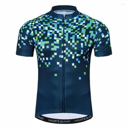 Racing Jackets Cycling Jersey Mens Bike Clothing Bicycle Ropa Ciclismo Maillot Road MTB Tops Shirts Youth Mountain 2023 Blue White