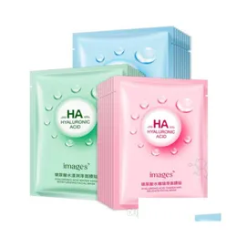 Andra hudv￥rdsverktyg Bilder HA Hydrating Ansiktsmask Kondensat Vatten Fuktande krympporer Koreanska kosmetiska ansikte Drop Leverans DHSZ7