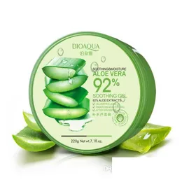 Altri strumenti per la cura della pelle Bioaqua Natural Aloe Vera Smooth Anti Bacteria Soothe Gel Trattamento per l'acne Crema per il viso Controllo dell'olio idratante D Dhtgd