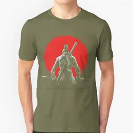 Мужские футболки с одним-вооруженные волчья красная футболка с короткими рукавами 2