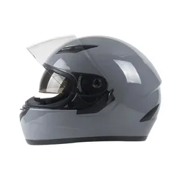 Мотоциклетные шлемы Good Safey Modar Double Vissors шлем Fl Face Face Cakque Moto Racing Motocross Dot CE Motocicleta S M L XXL Drop Deli DH0TI