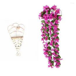 장식용 꽃 바이올렛 인공 꽃 바구니 파티 장식 시뮬레이션 발렌타인 데이 결혼식 벽 교수형 난초