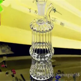 Ordinary round pot of water bottles Wholesale Glass bongs Oil Burner Glass Water Pipes Oil Rigs Smoking, Oil.