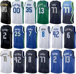 الرجال امرأة طباعة كرة السلة Maxi Kleber Jerseys 42 Markieff Morris 13 Tim Hardaway Jr 11 Kemba Walker 8 Javale McGee 00 Theo Pinson 1 Frank Ntilikina 21 for Sport Fans