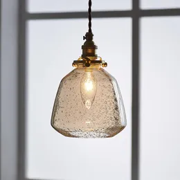 Подвесные лампы Современное стеклянное освещение кольцо кольцо кухонная столовая кровати E14 подвесная светильница светильники Золотая