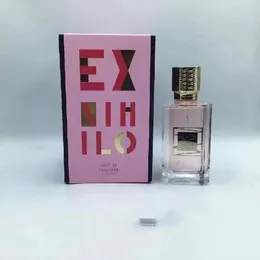 Lux￺ria de perfume de alta qualidade no para￭so ex-nihilo 100ml Perfumes Mulher Man Homem Col￴nia Eau de Parfum Longa Fragr￢ncia Spray Incenso Remado r￡pido
