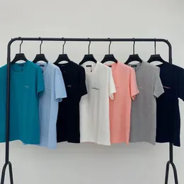 Męskie designerskie t shirty Tees nadruk w litery Top Fashion Womens Print z krótkim rękawem wokół szyi ubrania Plus Tees XXL 3XL 4XL 5XL rozmiar azjatycki