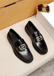 2023 Men Dress Shoes Fashion Designer Business Office Oxfords Mens Genuine Leather Wedding Brand Platform Flats Size 38-45