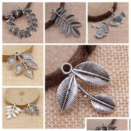 Charms For Jewelry Making Kit Pendant Diy Accessories Leaf Tree Ring Charmscharms Drop Delivery 202 Dhzne