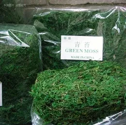 Декоративные цветы венки натуральные 10G OR20G Dry Real Green Moss Decorative Plants Vase Artificial Turf Silk Accessories для украшения цветов T230217