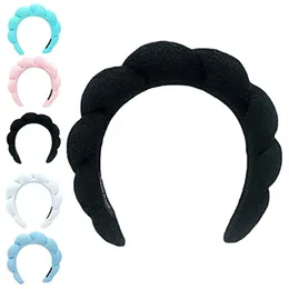 Mimi and Co Spa Headband for Women Sponge Washbled Washing ، Makeup Skincyper Behady Puffy Spa Beadband Terry Terry Cloth Head Fabric For For Skincy