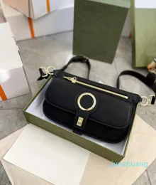 حقائب مصممة جولة متشابكة G كيس الصدر رجال أزياء بلوندي 2 الخصر نساء Crossbody Sacoche فاخر الذهب الأجهزة bum ggity