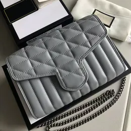 Modedesigner väskor kvinna axel väskor väska äkta läder klaff crossbody clutch purse handväskor för kvinnor