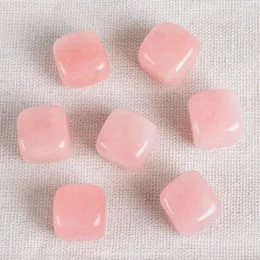 장식 인형 Rose Quartz Tumbled Stone 12-15 mm 천연 미네랄 칩 불규칙한 연마 표본 정원 가정 장식