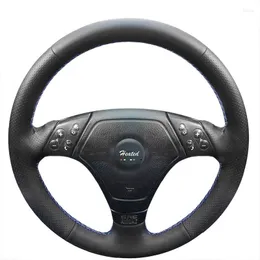 Steering Wheel Covers DIY For E36 E46 E39 Soft Leather Braid On The Tampa Do Volante Carro