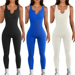 Grossistkvinnor designer jumpsuits sexig ärmlös väst bodysuit hög elastisk tråd bantning höftlyftar rompers