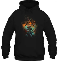 Herren Hoodies Männer Hoodie Horizon Zero Dawn Aloy Silhouette Rundhals Tops Frauen Streetwear