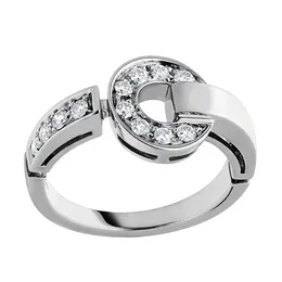 Moda Clássico anel de diamante anéis de noivado de casamento para mulheres 18 K banhado a ouro 925 prata para homens Mulheres Meninas Dia dos Namorados Dia das Mães Noivado Jóias-Presente