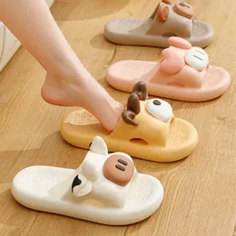 Slippers Cute Cow Slippers Summer 2023 New Cartoon Shape Women Slides Men Outdoor Soft Non Slip Bathroom Slippers House Shoes Funny Shoes Z0220