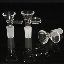 Hookah 3 Style 10 mm 14 mm 18 mm szklana miska męska staw z paleniem palenie miski do bongs Pyrex Glas