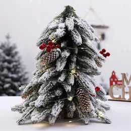 Christmas Decorations Mini Snow Fir Small Tree Decoration Restaurant Bar Living Room